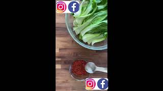 Bok Choy Kimchi | How to make Kimchi at Home | #shorts