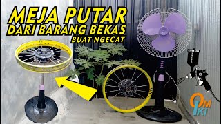 CARA MEMBUAT MEJA PUTAR | MUDAH & MURAH