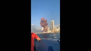 BEIRUT - LEBANON EXPLOSION caught live | massive blast shown in different angles | lebanon 2020