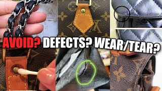 Luxury Handbags With THE MOST Defects And Wear/Tear Issues *stay away?* Louis Vuitton, Chanel & Dior