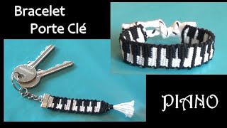 [TUTO] Bracelet Alpha Porte clé Piano (intermédiaire)