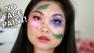 EASTER PASTEL FLOWER MAKEUP | NO FACE PAINT