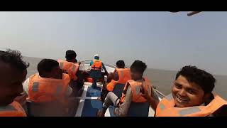 SPEED BOAT RIDE |Gorai Beach Mumbai |Speed boat ride at gorai beach