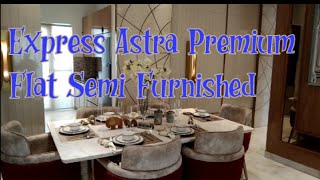 Express Astra Sample Flat Semi Furnished#real-estate #flat #property #apartment