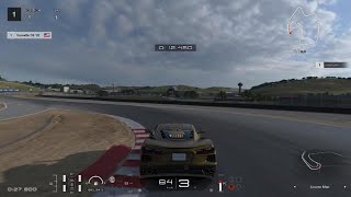 Gran Turismo 7 Laguna Seca TT auto controller TC1