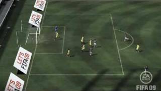 Fifa 09 Funniest goal ever!