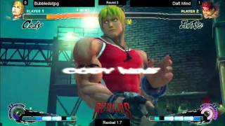 Realms Games USF4 Ranbat 1.7 Round 3 Bubbledotjpg vs Daft Mind