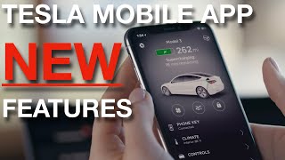 Tesla Mobile 📱APP Gets NEW Features 👍👍| Tesla Adds New Features to the Mobile App |