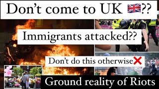 Reality of UK Riots🇬🇧? What is situation in UK for immigrants ❌ #uk #ukriots