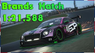 Assetto Corsa Competizione - Bentley Brands Hatch Hotlap Time Trial Jardier