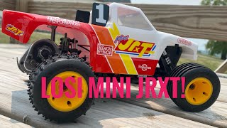 Losi Mini JrxT run!