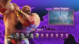 Street Fighter 6: Zangief arcade mode