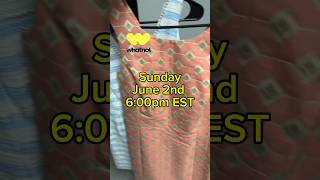 Whatnot Sale on June 2nd at 6:00PM EST! All $3 Starts!! #whatnotpartner #livesales #thrifted