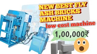 manually and semi automatic machine / hydrolic fly ash bricks machine in odisha