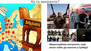 KO SU MIGRANTI I ŠTA NAM JE ČINITI