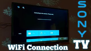 Sony Tv Wifi Connection | how to connect Hotspot to Sony bravia tv | Sony Tv wifi Connection Problem