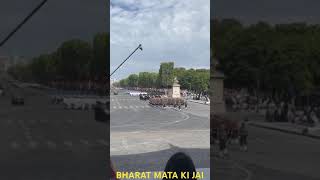 Moment of pride for entire nation,  citizens SAARE JAHAAN SE ACCHHA being played on the soil of 🇫🇷