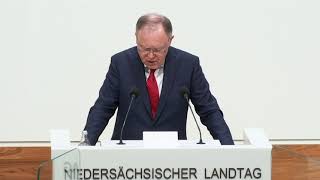 Stephan Weil: Regierungserklärung zur Corona-Situation in Niedersachsen