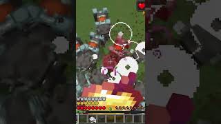 ¿Podre COMERME manzanas de NOTCH mientras salto con el MAZO?!  #minecraftshorts #minecraft #epic