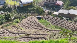 Nepal countryside. Vidék Nepálban, Vizesessel.