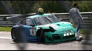 VLN 9. Lauf 2014 | Heavy Crashs + Bentley Continental GT3