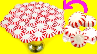 How To Make From Peppermint Candy Handmade Christmas Decorations