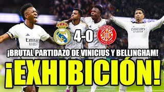 🔥 BAÑO BRUTAL DEL MADRID CON GOLAZOS DE VINICIUS Y BELLINGHAM | REAL MADRID 4-0 GIRONA | RESUMEN