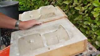 DIY home Aluminium sand casting and artificial aluminium aging trick!