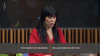 Leah Gazan MP (NDP Winnipeg Centre) Statement Calling for Ceasefire in Israel-Palestine