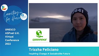 Trizzha Feliciano - Inspiring Change A Sustainable Future