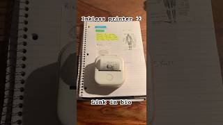 Mini inkless printer. Link in Bio #miniprinter #business #viral #tiktokmademebuyit #shorts