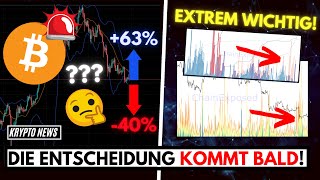 [dringend] BITCOIN: Es wird sehr ernst! Massives Breakout steht kurz bevor!