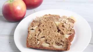 One Bowl Healthy Apple Bread