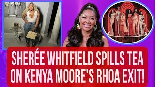 Sheree Whitfield Spills Tea On Kenya Moorés RHOA Exit #celebritynews #news #youtube #RHOA #realitytv