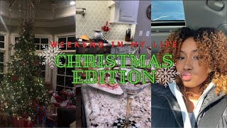 Weekend in my life | christmas edition | opening gifts, grwm, cooking, etc.