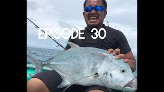 Catching My Dream Fish GT in Maldives Monsoon Season