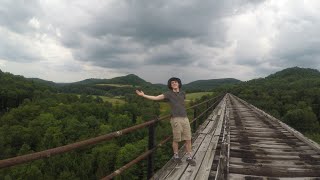 Testing Our Luck on an Old Train Trestle