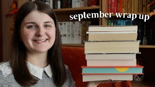 September Wrap Up // ranking and reviewing all the books I read in September