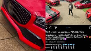 Moneybagg Yo shows off his car collection on his birthday