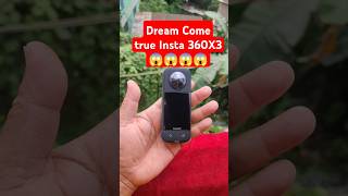 My Dream Come True Insta 360X3😱😘#trending #shorts #shortvideo #trending #short