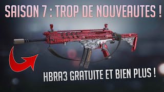 SAISON 7 : DEBLOQUER L' HBRa3 GRATUITEMENT, CP GRATUITS, NOUVEAUX SKINS,ARMES ET MAPS ! COD MOBILE !