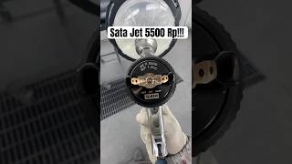 Sata Jet 5500 RP Clear Application!!