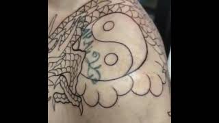 Zen Black Irezumi - Irezumi Dragon Outline - Late 2021