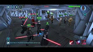 SWGOH - TW - Malgus vs CLS (lvl 8 wookie cron)