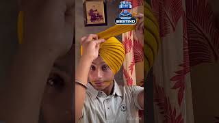 Amritsar shahi pagg ❤️❤️ || #youtubeshorts #turban #viral #sardari #shorts #youtubeshorts .