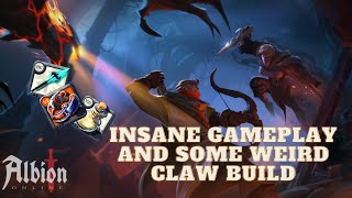 Insane Gameplay And Some Weird Claw Build I Albion Online I Corrupted Dungeon