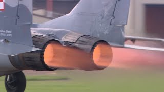 JET POWER! Polish AF Mig-29 Display at RIAT 2012