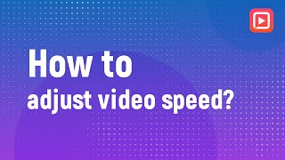 How to adjust video speed? (FotoPlay Tutorial)