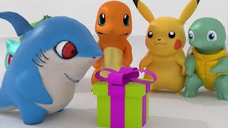 BIRTHDAY OF THE BABY SHARK AND POKEMON PIKACHU EPISODE 5