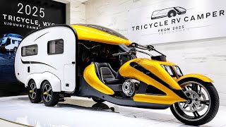 "2025 Camper Tricycle RV: The Ultimate Micro Adventure Vehicle"The Game Changer Trycycle camper?